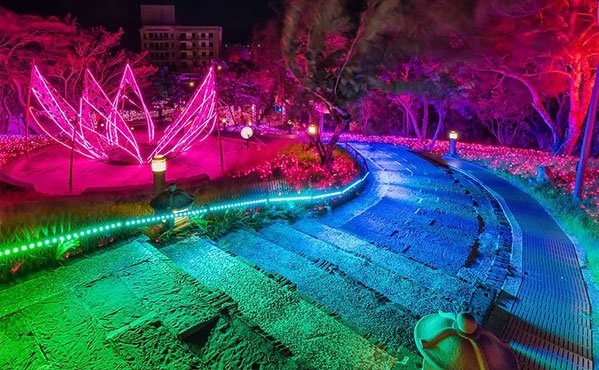 四重渓温泉の提灯祭り