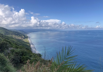台東南田-鳥瞰阿朗壹古道及海岸線