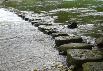 瀑布步道