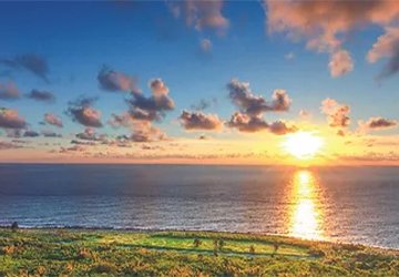 關山夕照